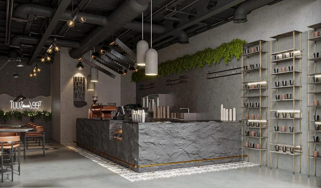 Phong cách nội thất quán cafe